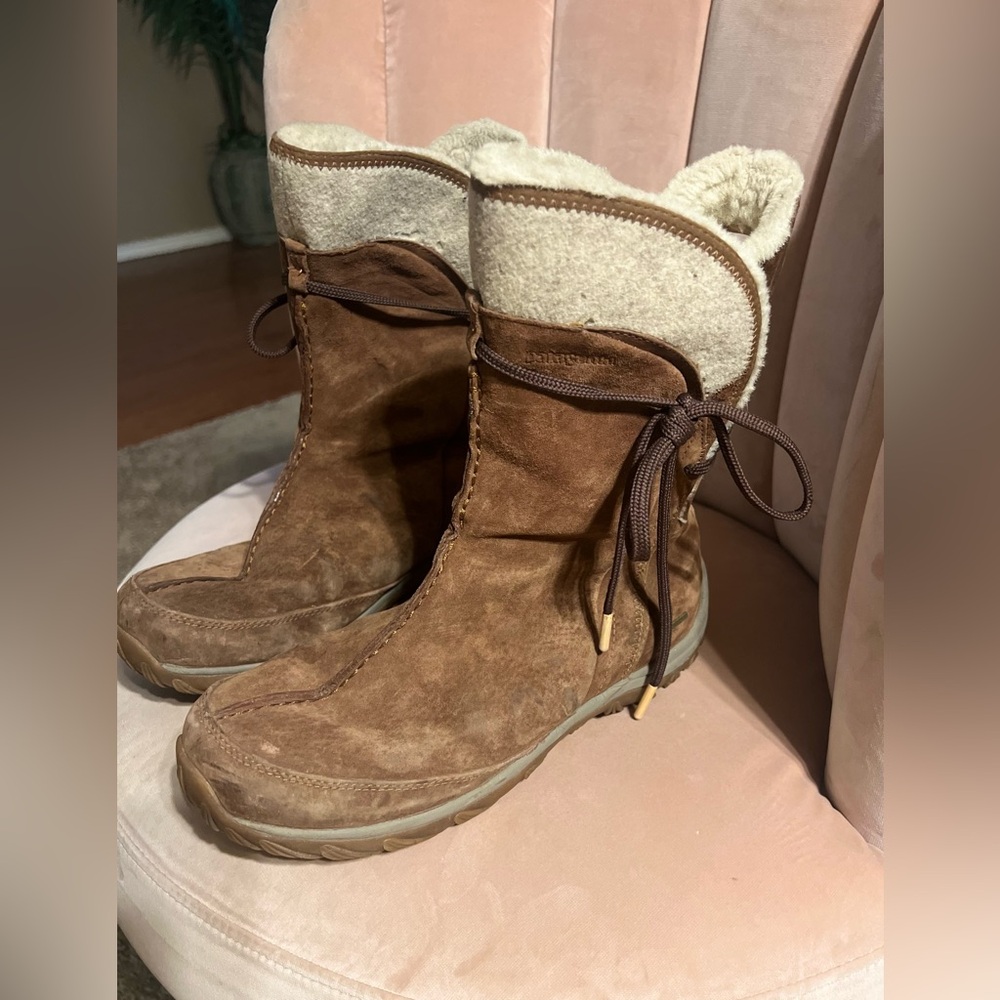Chic Brown Winter Boots with Cozy Lining - Picture 10 of 12
